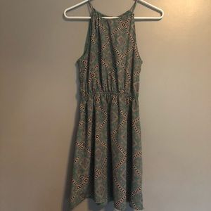 Highneck cocktail dress